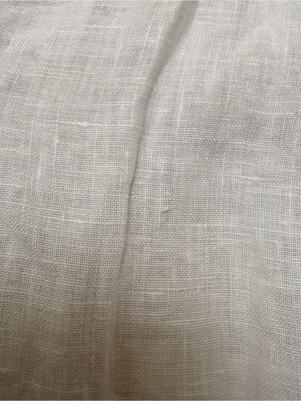 Eileen Fisher white sheer oversized blouse - Picture 9 of 15